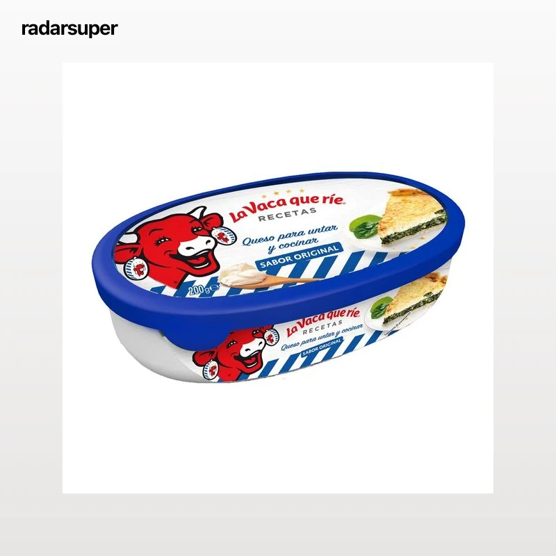 LA VACA QUE RÍE Crema de queso natural 200 g.