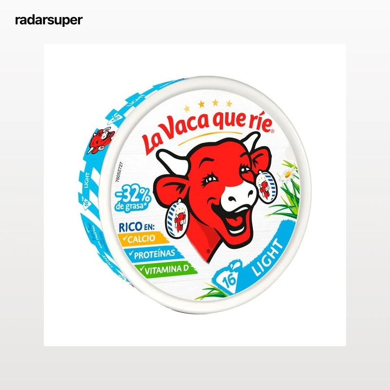 LA VACA QUE RÍE Queso en porciones light 16 uds.