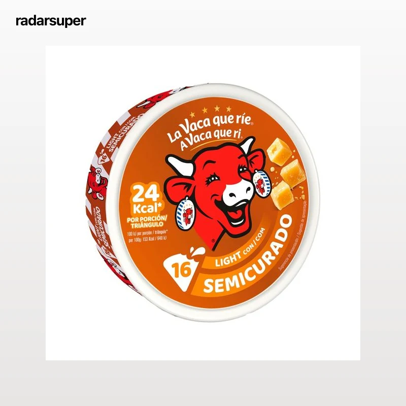 LA VACA QUE RÍE Queso en porciones semicurado LA VACA QUE RÍE 16 uds.