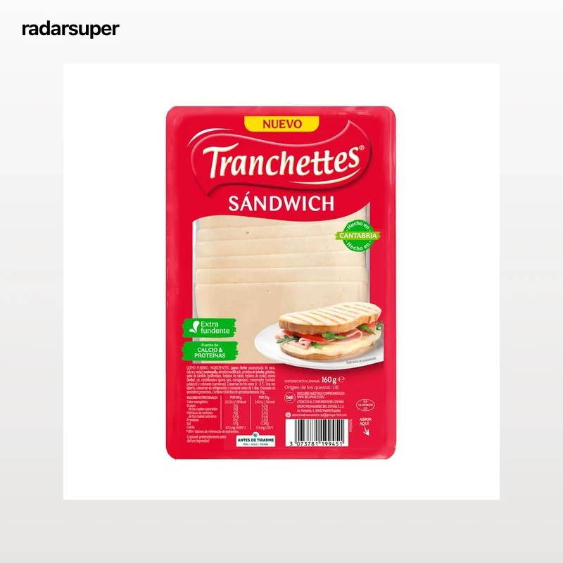 LA VACA QUE RÍE Queso sándwich tranchette 160 g.