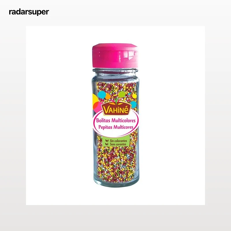 VAHINÉ Bolitas multicolores de confitería VAHINÉ 80 g.