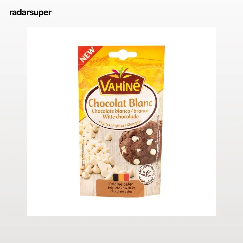 VAHINÉ Pepitas de chocolate blanco VAHINÉ 100 g.