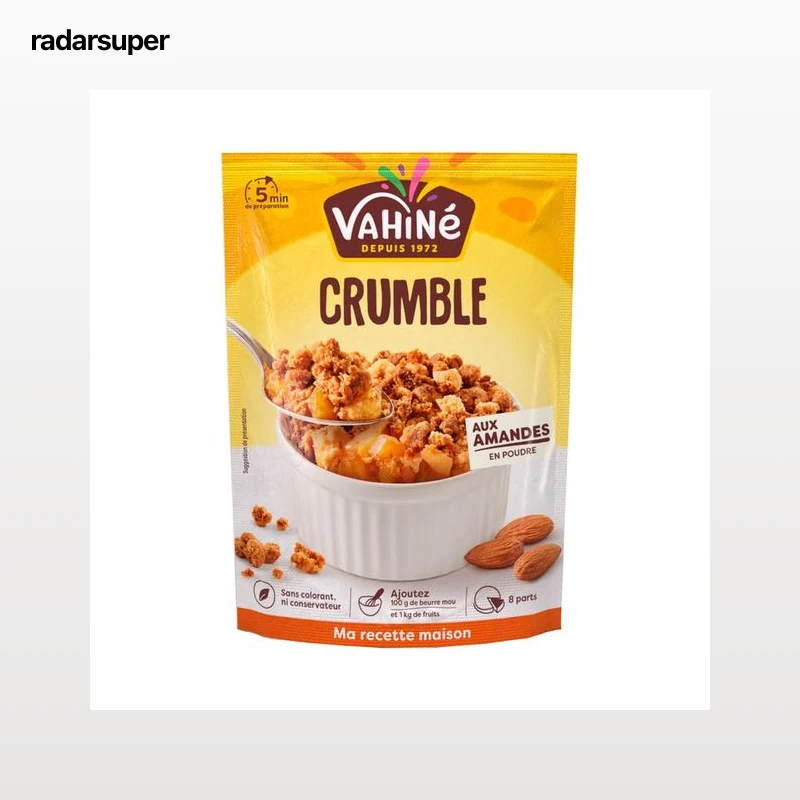 VAHINE Preparado para crumble 260g.