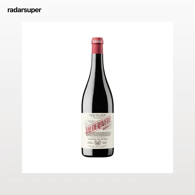 VALDERIVERO  Vino tinto roble con D. O. Ribera del Duero botella 75 cl.