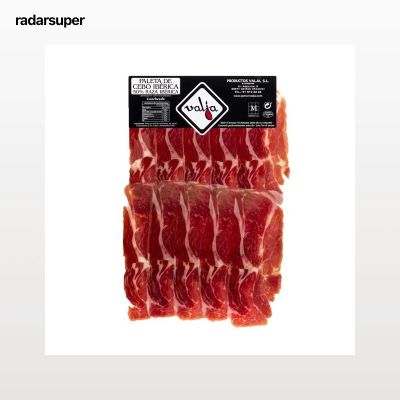 VALJA Paleta de cebo ibérica 50% raza ibèrica100 g.