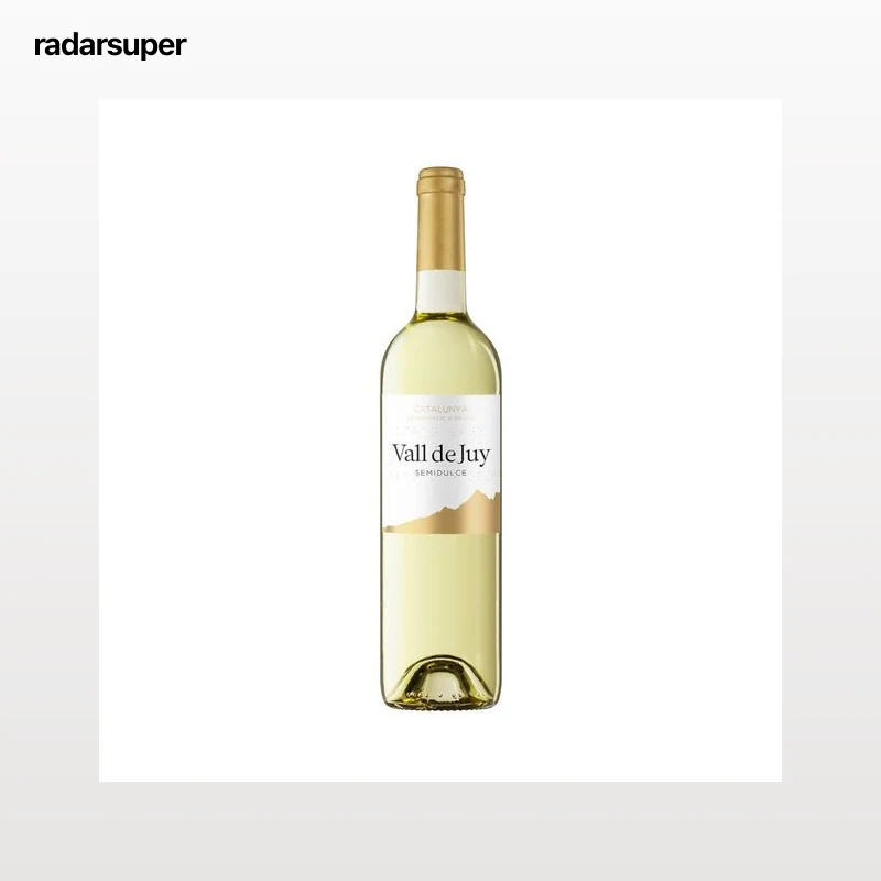 VALL DE JUY Vino blanco semidulce con D.O Catalunya botella 75 cl.