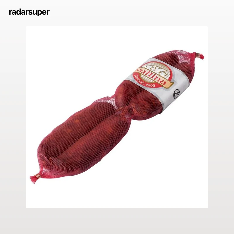 VALLINA Chorizo de 1ª en ristra, elaborado sin gluten VALLINA 400 g.