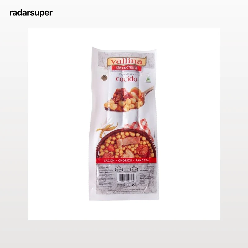 VALLINA Preparado para cocido con lacón y panceta curados y chorizo ahumado 400 g.