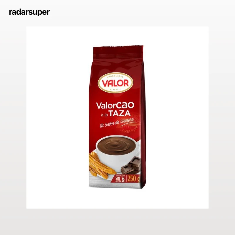 VALORCAO Cacao en polvo 250 g.