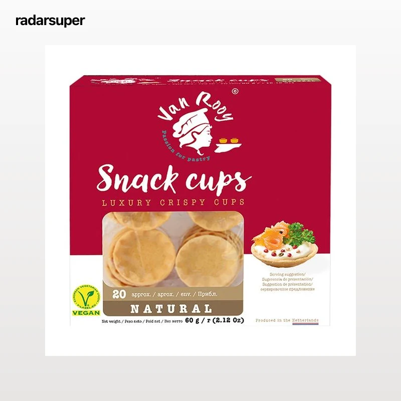 VAN ROOY Tartaletas crujientes 20 uds 60 g.