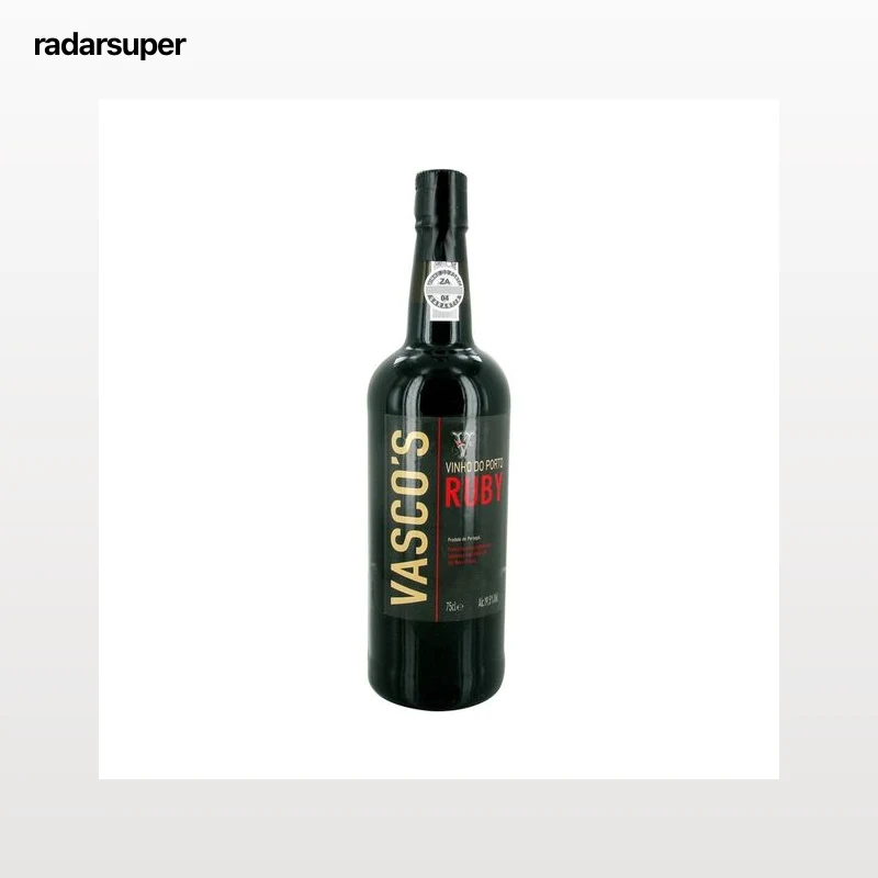 VASCO"S  Vino tinto de oporto ruby VASCO"S botella 75 cl.