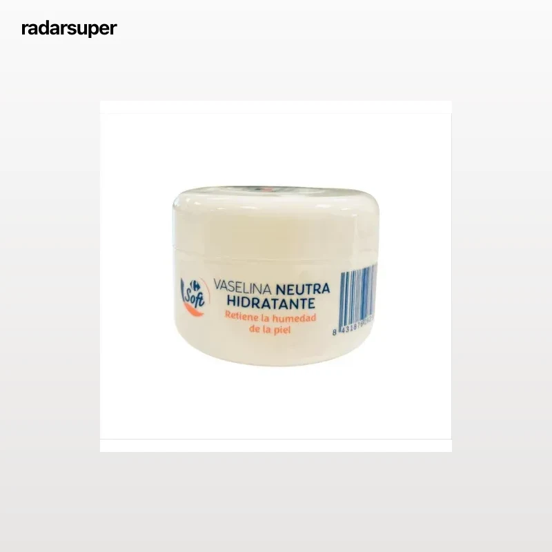 Vaselina para labios hidratante Soft Carrefour 100 g.