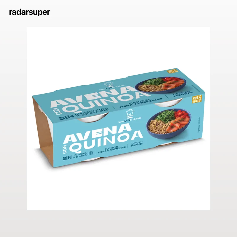 Vasos de avena con quinoa Dia Al Punto 2 x 150 g