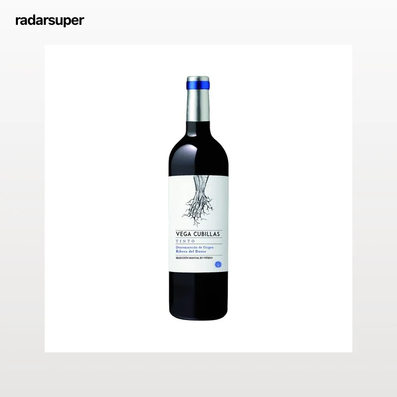 VEGA CUBILLAS  Vino tinto con D.O. Ribera del Duero VEGA CUBILLAS botella de 75 cl.