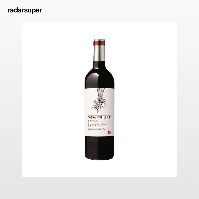 VEGA CUBILLAS  Vino tinto roble con D.O. Ribera del Duero botella 75 cl.