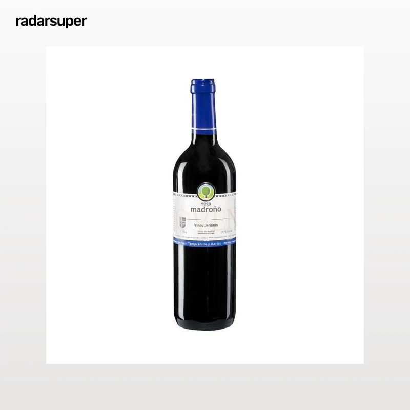 VEGA MADROÑO  VEGA MADROÑO Vino tinto con D.O Vinos de Madrid botella de 75 cl.