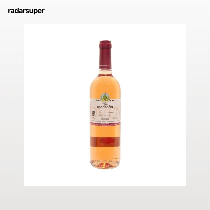 VEGA MADROÑO  Vino rosado con D.O. Vinos de Madrid VEGA MADROÑO botella de 75 cl.