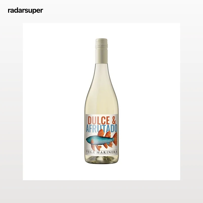 VEGA MARINERA Vino blanco dulce y afrutado botella 75 cl.