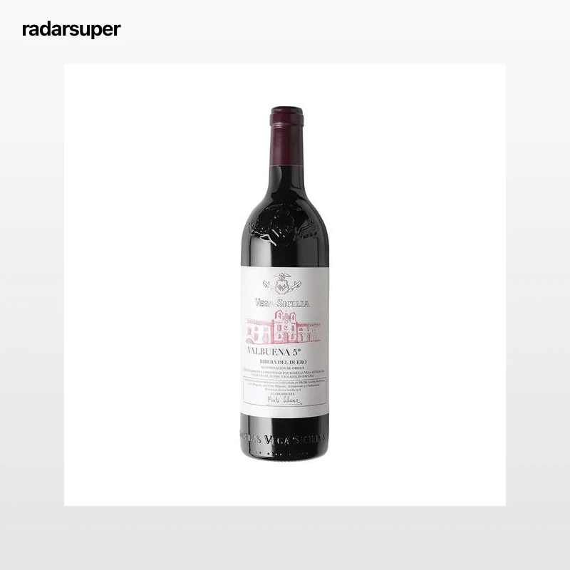 VEGA SICILIA Valbuena 5º Vino tinto gran reserva con D. O. Ribera del Duero botella 75 cl.