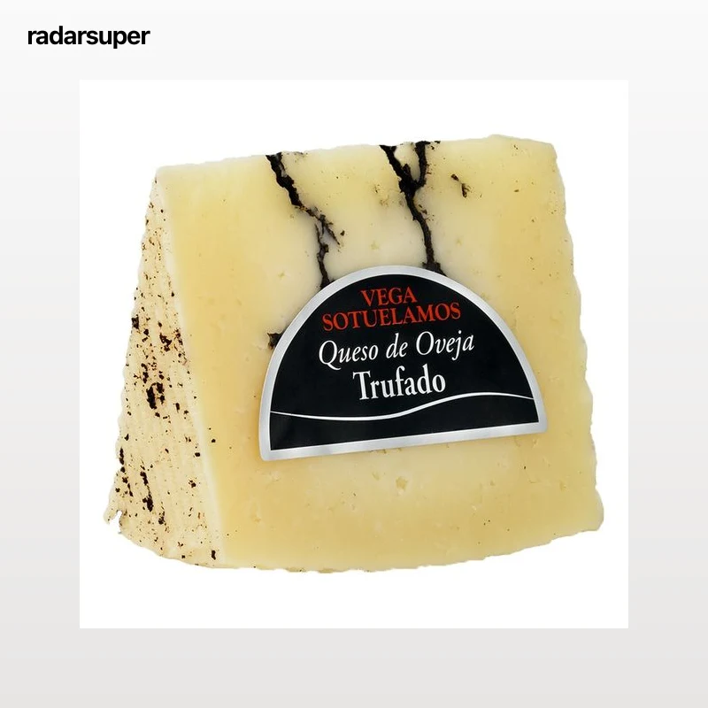 VEGA SOTUELAMOS Queso de oveja curado con paté de trufa cuña 200 g.