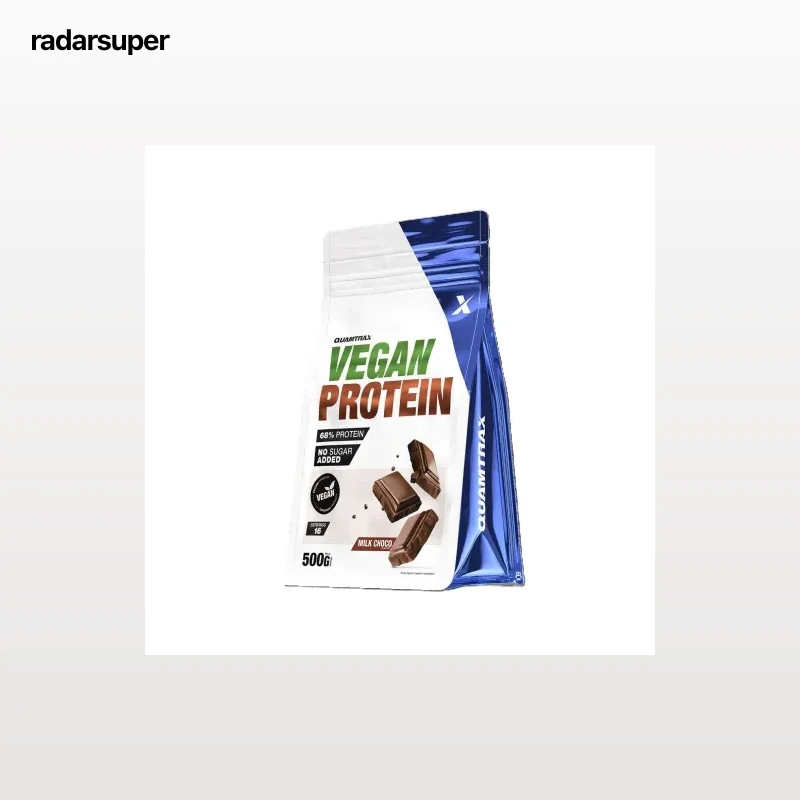 Vegan Protein sabor chocolate Quamtrax 500 g.