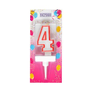 Vela de cumpleaños 4