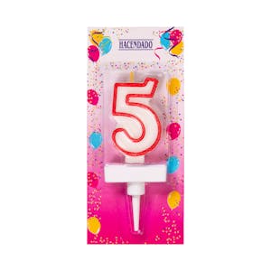 Vela de cumpleaños 5