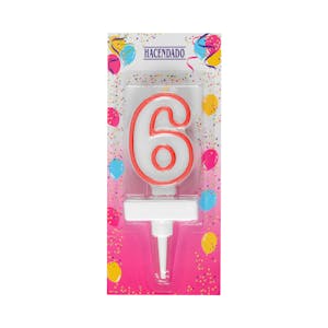 Vela de cumpleaños 6