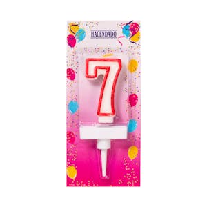 Vela de cumpleaños 7