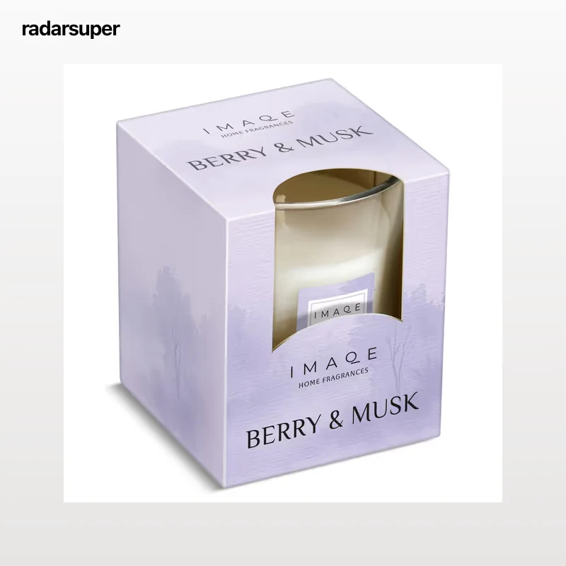 Vela perfumada berry & musk Dia Imaqe 1 unidad