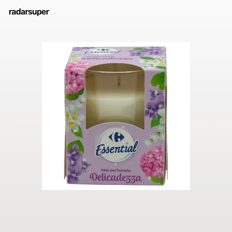 Vela perfumada delicadezza Essential Carrefour 1 ud.