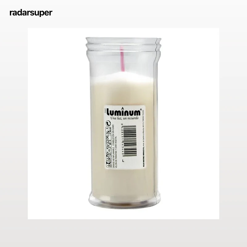 Velón ofrenda Luminum blanco