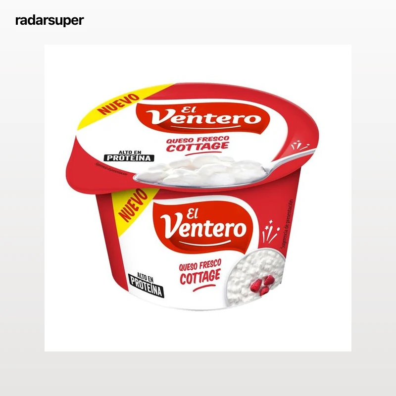 EL VENTERO Queso cottage 180 g.