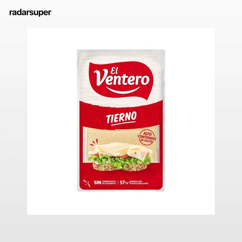 EL VENTERO Queso tierno en lonchas 180 g.