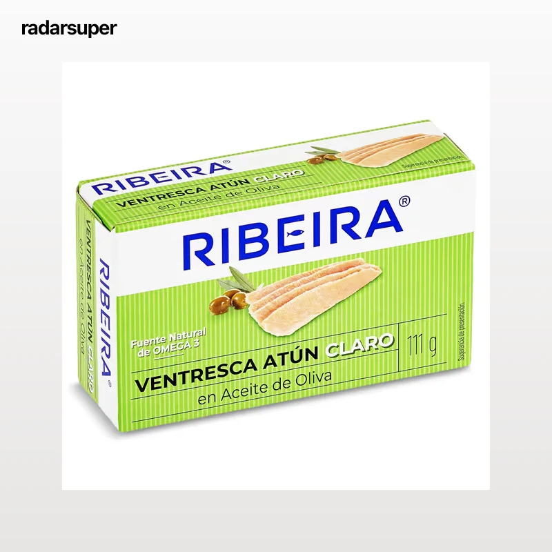 Ventresca de atún claro en aceite de oliva Ribeira 73 g