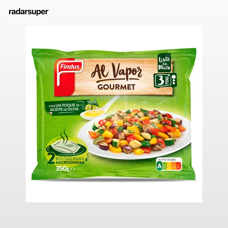 Verduras al vapor gourmet Findus 350 g