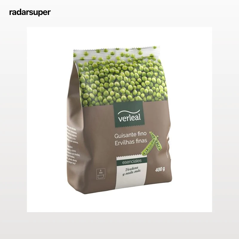 VERLEAL Guisante fino congelado 400 g.