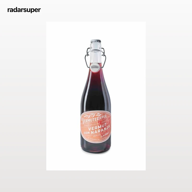 Vermut con naranja Zarro vermut de Madrid 75cl