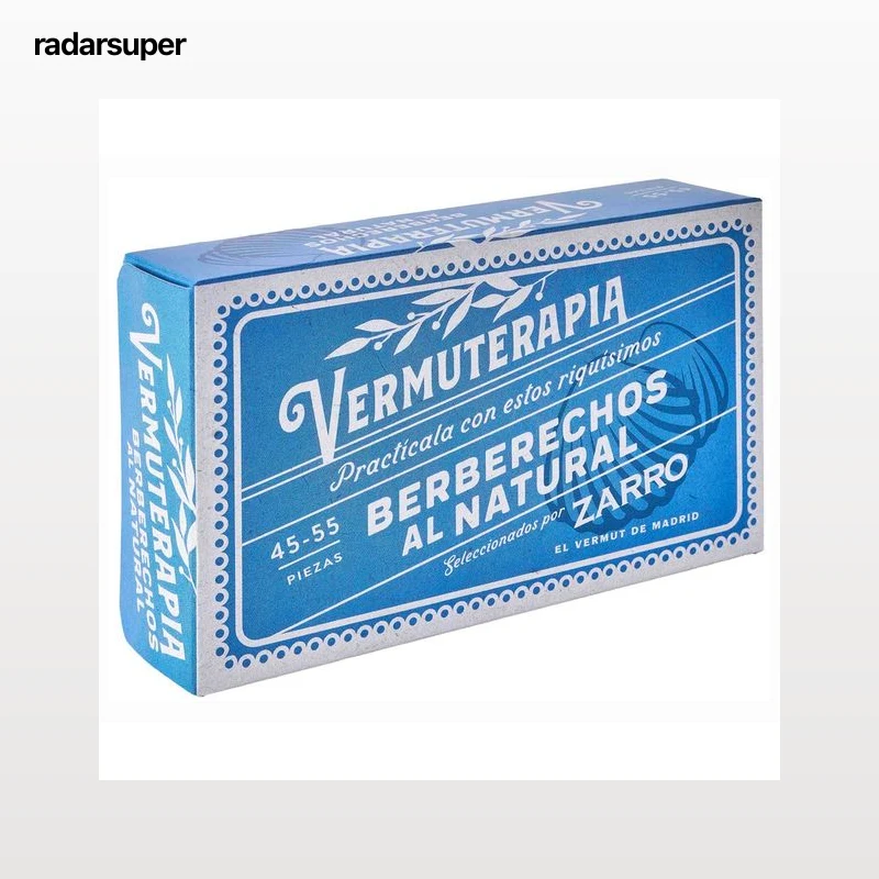 VERMUTERAPIA Berberechos al natural 45-55 uds. 63 g.