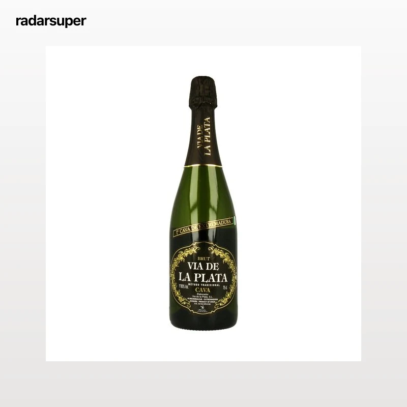 VIA DE LA PLATA Cava brut botella de 75 cl.