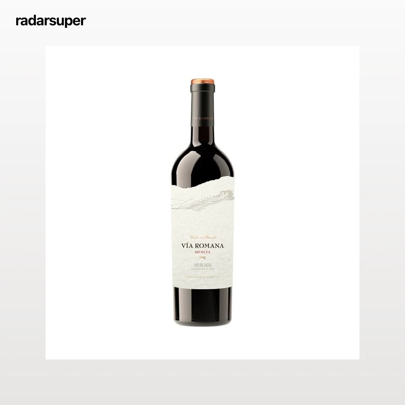 VIA ROMANA  Vino tinto con D.O. Ribeira Sacra VIA ROMANA botella de 75 cl.