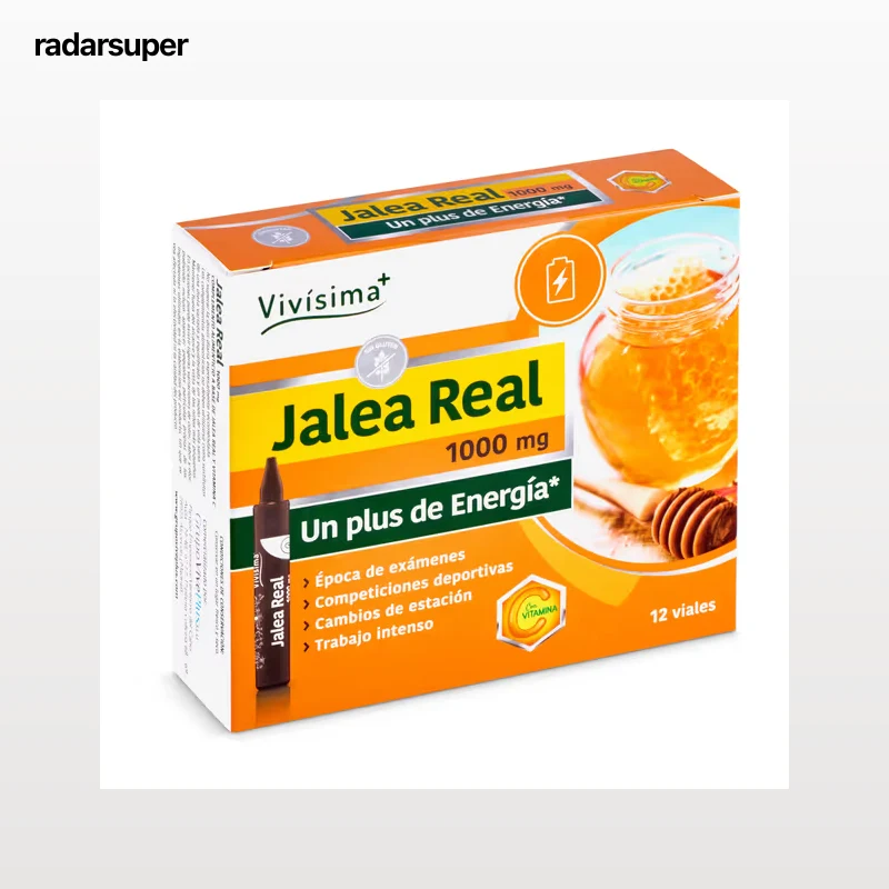 Viales con jalea real Vivisima+ 12 unidades