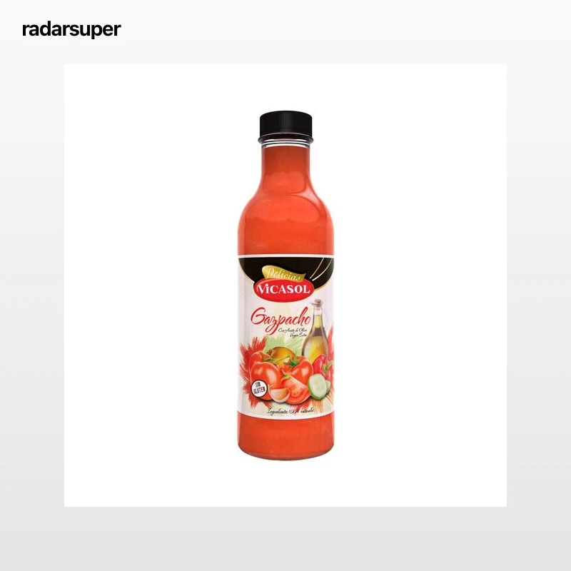 VICASOL Gazpacho con aceite de oliva virgen extra 750 ml.