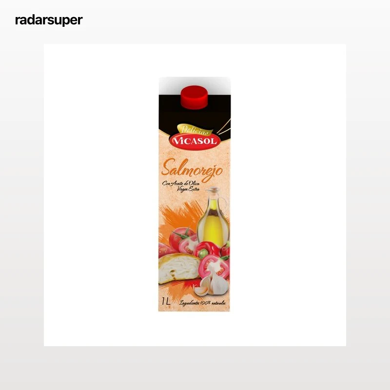 VICASOL Salmorejo con aceite de oliva virgen extra 1 l.