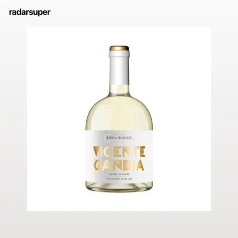 VICENTE GANDIA Vino blanco Bobal con D.O.P. Utiel - Requena botella 75 cl.