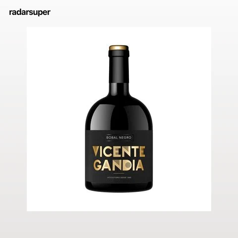 VICENTE GANDIA Vino tinto Bobal con D.O.P. Utiel - Requena botella 75 cl.