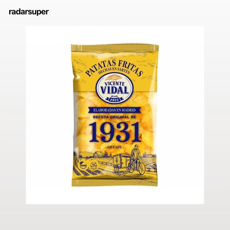 VICENTE VIDAL Patatas fritas receta madrileña VICENTE VIDAL 1931 MADRID 150 g