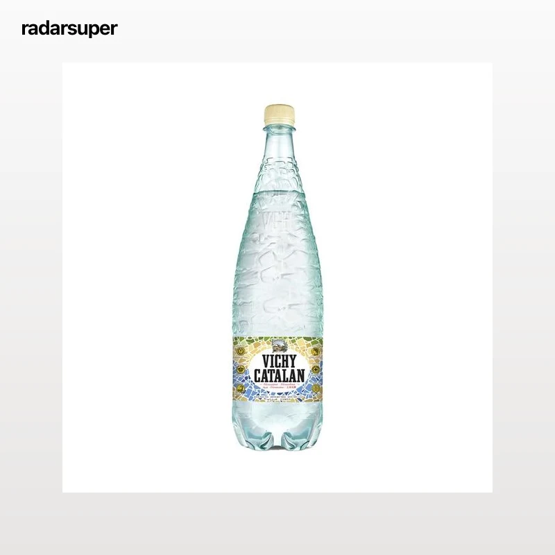 VICHY Agua mineral con gas botella de 1,2 l.