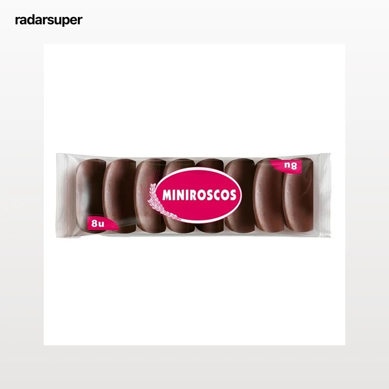 VICKY FOODS Mini roscos de cacao 8 uds x 155 g.