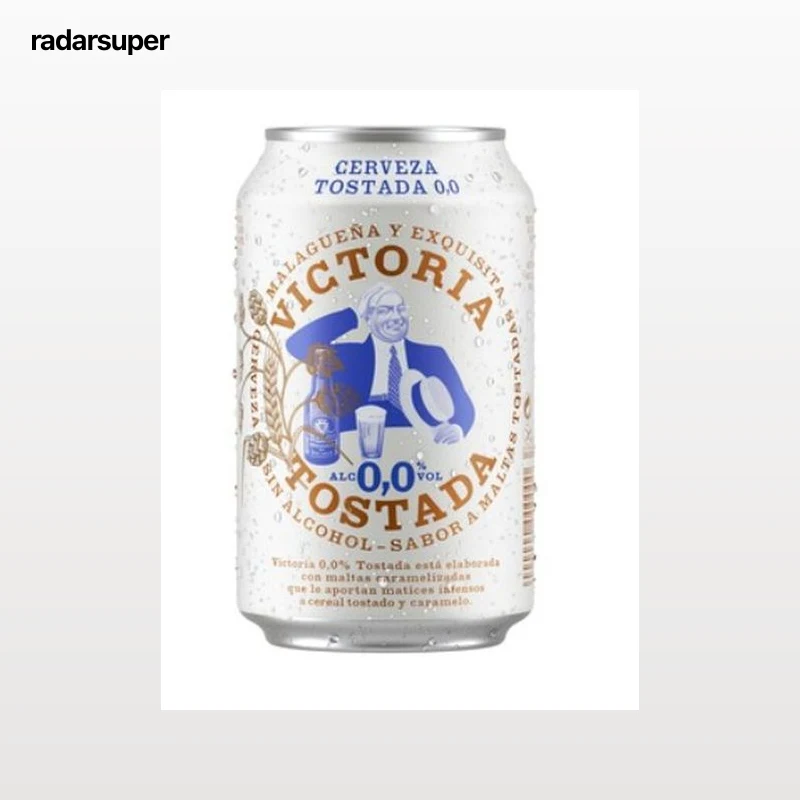 VICTORIA 0,0 Tostada - Lata 33cl
